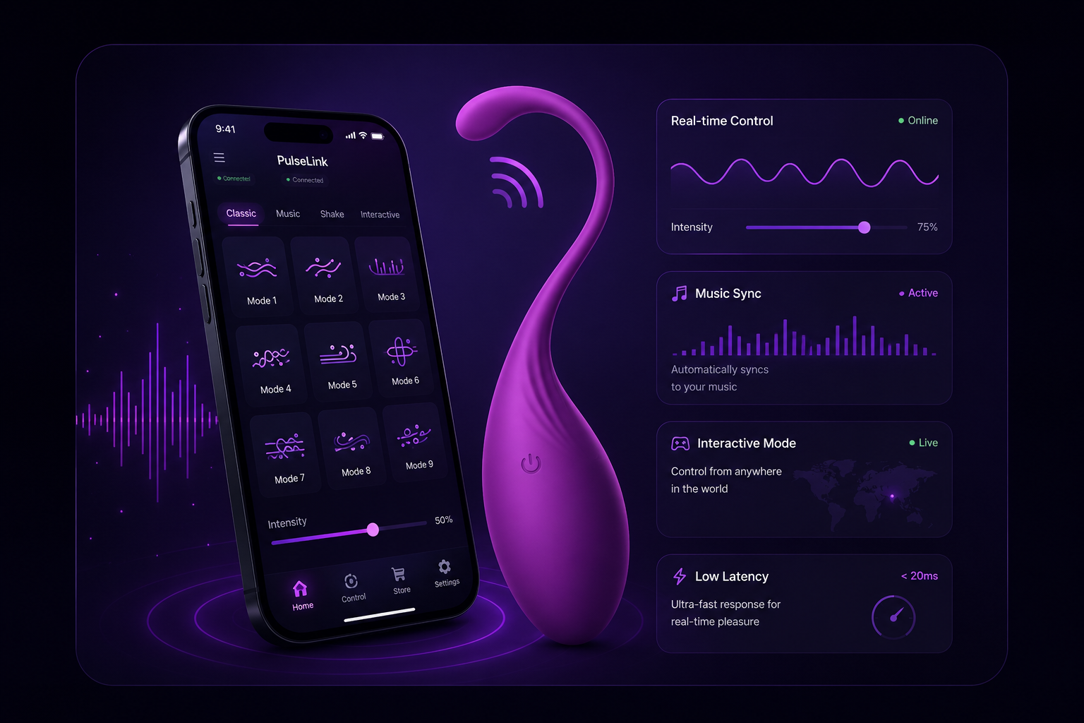 PulseLink app screenshot
